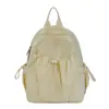 Mochila Deportiva para Exteriores de Color Sólido Estilo Universitario Coreano, Mochila de Gran Capacidad para el Campus y Clases, Mochila para Viajes al Aire Libre