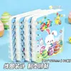 Cuaderno de Espiral A7 de Dibujos Animados Cuaderno de Pascua Bestseller Transfronterizo Cuaderno de Escritura para Estudiantes Diario Práctico Regalo Pequeño