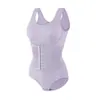 Body Camisola Talla Grande para Yoga Pilates para Moldeado Corporal Postparto, Control de Abdomen, Levantamiento de Glúteos, Body Moldeador de Cintura con Botones, Diseño de Botones