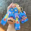 Llavero de Dibujos Animados Stitch Transfronterizo Serie de Postres Lindos Colgante para Mochila Adorno para Coche Regalo de Máquina de Garra