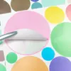 Adesivos Redondos Morandi Grandes e Pequenos Vários Tamanhos DIY Decorativos Pontos Coloridos Adesivos de Selagem Etiquetas Autoadesivas