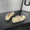 Versión de Cuero Suave~Zapatos Bailarinas Mary Jane de Boca Baja Transpirables para Mujer, Nuevo Estilo de Verano, Modernos, Versátiles, Cómodos, Zapatos de Entrenamiento Alemanes con Suela Suave