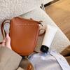 Monedero de estilo coreano para mujer, nuevo, de color sólido, sencillo, para estudiantes, tarjetero, bolso multifuncional para lápiz labial, billetera de gran capacidad