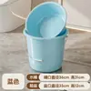 Cubo de Plástico, Cubo Transparente para Almacenamiento de Agua, Cubo Espesado para Baño, Cubo Portátil para Dormitorio de Estudiante, Lavandería Doméstica, Capacidad Extra Grande