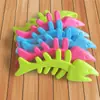 Suprimentos para animais de estimação osso de peixe de borracha TPR brinquedos para animais de estimação resistentes à mordida cachorro brinquedo de cachorro afiar dentes treinamento cachorro Doce