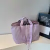 Bolsa de Viaje para Distancias Cortas, Bolsa de Campamento con Bolsillo de Cierre de Cordón de Gran Capacidad para Mujer, Bolsa de Equipaje para Viajes de Ocio, Bolsa Portátil de Alta Gama para Fitness