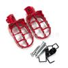 Reposapiés de Motocicleta Adecuados para Pw5080Tw200Crf5070 Accesorios de Reposapiés Delanteros, Reposapiés de Motocicleta Antideslizantes