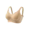 Nuevo sujetador de base invisible sin costuras de talla grande para bustos grandes, soporte suave, realza y sostiene los senos laterales, previene la flacidez