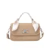 Bolsa Baigou al por Mayor 2026 Nuevo Bolso de Mano Patchwork Estilo Transfronterizo de Alto Valor Moderno Versátil Bolso de Hombro Cruzado