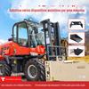 Empilhadeira a diesel multifuncional com tração nas quatro rodas off-road empilhadeira 2 toneladas 3 toneladas doca local de manuseio de carga empilhadeira de combustível