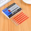 Recambios de Pluma Desaparecible a Alta Temperatura, 100 Piezas, Pluma Desvanecible de Varilla Gruesa, Pluma de Posicionamiento para Dibujo a Mano en Tela, Recambios de Pluma Marcadora Resistentes al Calor para Tela de Ropa y Zapatos