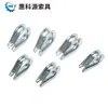 Rigging de Hardware Anel Din6899B, Anel em Forma de Coração, Acessórios para Grampo de Cabo de Aço, Fecho de Velcro, Formato Oval