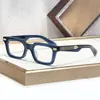 Casablanca Fibra de Acetato de Lujo Espejo Plano Moda Transfronteriza Estilo Japonés Hecho a Mano Marco Cuadrado para Gafas Jm