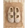 Sapatos Birkenstock Outono Inverno Novos Botas de Neve Sapatos Quentes de Pelo Mocassins Velcro Feminino 2026 Sapatos de Algodão com Forro de Pelúcia Aumento de Altura Interna