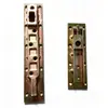 Atacado de Peças Simples de Eixo Superior para Portas de Vidro, Portas de Aço Inoxidável Alargadas de Eixo Longo, Acessórios de Ferragens de Mola de Piso Ajustável