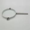Abrazadera de tubo de acero inoxidable 304 con varilla recta y forma de U, con código de tubo de acero inoxidable, abrazadera fija de aro