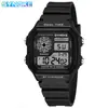 SYNOKE nuevo color de moda reloj electrónico luminoso impermeable deportivo para hombres y mujeres cuadrado clásico retro deportivo estudiantes