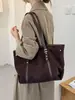 Bolsa grande, estilo vintage e descontraído - Nova bolsa de ombro da moda 2026 para o dia a dia e trabalho das mulheres, perfeita para sair e ir para o trabalho