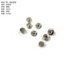 Botões de Pressão 6mm, Fechos de Pressão de Cobre, Botões Escondidos para Roupas de Boneca DIY, Botões para Macacão de Bebê e Roupas de Boneca