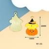 Halloween Sanrio DIY acessórios dos desenhos animados abóbora kulomi KT chaveiro pingente liga gota de óleo