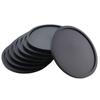 Posavasos de Silicona Redondo de 10cm Antideslizante Aislante Escurridor de Venta Caliente Transfronterizo Logotipo Impreso Posavasos para Taza de Agua Café