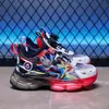 Zapatillas Deportivas de Dibujos Animados para Niños 2026 Otoño Zapatillas de Correr Luminosas para Niños Zapatillas Ligeras Antideslizantes con Felpa