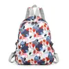 Nova Mochila Estilo Comércio Exterior Graffiti Estilo Chinês para Mulheres, Mochila Casual da Moda para Viagem, Pode Ser Usada como Bolsa de Ombro Único, Mochila Escolar de Tecido Oxford para Mulheres