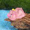 Adorables Capibara Capibara Micro Paisajismo Adornos de Jardinería Dibujos Animados DIY Pequeño Cobaya Accesorios de Resina Adornos de Escritorio