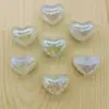 Pulseira Buraco Único Coração de Pêssego Pérola de Imitação Colar Contas Redondas Contas Soltas Acessórios de Joias com Contas Material Contas de Amor