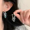 Só as Flores Estão Ocupadas! Brincos de Flor Dopamina Super Fada Elegantes para Viagem de Verão Feminina Brincos de Alto Padrão Brincos Versáteis