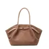 Bolso de Hombro Retro de Gamuza Escarchada de Gran Capacidad para Mujer 2025 Principios de Otoño Nicho Ropa Diaria de Trabajo Bolso Tote