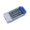 Broca Excêntrica Serrilhada de Quatro Lâminas Haste Hexagonal Perfuração de Azulejo Cerâmico Concreto Broca Serrilhada de Quatro Lâminas Broca Excêntrica