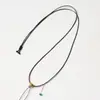 Cordón para colgante tejido a mano, exquisitamente elaborado, combinado con un hermoso colgante de jade Hetian, moderno y ajustable.
