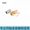 Conector Tipo Crimpado Macho Sma-J3/Sma Conecta 50-3&Rg58&Lmr195 Modelo Totalmente de Cobre Chapado en Oro / Sma-J
