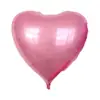 Globo de película de aluminio de estrella de cinco puntas de amor de 32 pulgadas Suministros para fiesta de cumpleaños diseño de habitación de boda bola de aluminio en forma de corazón propuesta