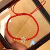 Pulsera Tejida a Mano Ping An Joy Estrella de Seis Puntas Retro Todo Fósforo Cuerda de Mano de Pareja de Gama Alta Pulsera para el Mejor Amigo del Estudiante