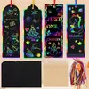 Marcador de Animales Papel Raspable Creativo DIY Navideño para Niños Colorido Libro para Raspar Papel Raspable Pintado a Mano Venta al por Mayor