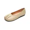 Zapatos Planos de Mujer Personalizados con Punta Redonda y Diseño Slip-On, Zapatos Mary Jane Retro Plegados de Suela Suave, Zapatos para Mujer Tallas Grandes