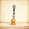 Ciprés Zodiaco Dibujos Animados Pareja de Madera Cadena para Teléfono Bolso Colgante Llavero Atracción Turística Puesto Accesorios Fabricante Mayorista