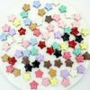 Biscoitos de Liga Colorida Estrela de Cinco Pontas Contas com Furo Reto Contas Espaçadoras de Estrela Acessórios para Joias DIY Material para Corrente de Pendurar em Bolsa de Celular