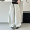 Pantalones para Niñas Estilo Primavera/Otoño 2026 Nuevos Medianos/Grandes Deportivos Casuales de Algodón para Niños Pantalones de Chándal Otoño Holgados Estilo Guadaña Elegantes