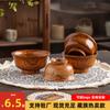 Vajilla 2023 Hogar Tazón de Madera Estilo Japonés Tazón de Arroz 5 Pulgadas Tazón de Sopa Tazón para Niños Tazón para Fideos Instantáneos Dormitorio Tazón para Ensalada Venta al Por Mayor