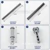 Haste de Calcador A4 A3 Máquina de Costura Reta para Computador Parafuso de Ajuste de Pressão Haste Superior do Calcador Guia da Haste Superior Máquina de Costura JACK