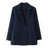 Para Comercio Exterior Europeo y Americano Transfronterizo Ropa de Mujer Aliexpress Venta Caliente Moda Commuter Ceñidor de Cintura Traje Vestido de Doble Botonadura