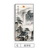 Nova Pintura Decorativa de Entrada Estilo Chinês Corredor de Pinheiros Yingke Estilo Chinês Corredor Pintura Suspensa Edição Vertical Cenário Atmosférico Murais de Parede de Fundo