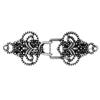 Nuevo Clip de Hebilla de Suéter Estilo Chino de 4 Piezas Clip de Chal Clip Vintage de Pluma Hueca Clip para Cuello de Cardigan Cheongsam Clip para Chal