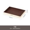 Set de Artículos de Cuero para Hotel Caja de Pañuelos de Piel Sintética con Acabado de Madera Bandeja Soporte para Control Remoto Set de Almacenamiento para Restaurante Hotel Venta al por Mayor