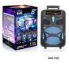 Altavoz Bluetooth Satchel Ndr-P44 de 8 pulgadas Cuadrado para Bailar Bajo Tarjeta de Audio Conexión Tws