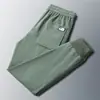 Calças de Veludo Cotelê para Homens, Calças de Moletom Grossas e Forradas com Fleece, Calças Longas de Inverno, Calças Jogger de Veludo Cotelê Listradas Largas, Calças Casuais de Outono e Inverno para Homens