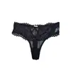 Venta Caliente Comercio Exterior Sexy Tanga Ribete de Encaje Bragas Triángulo Lencería Transparente Hueco con Tirantes Talla Grande Ropa Interior Mujer
